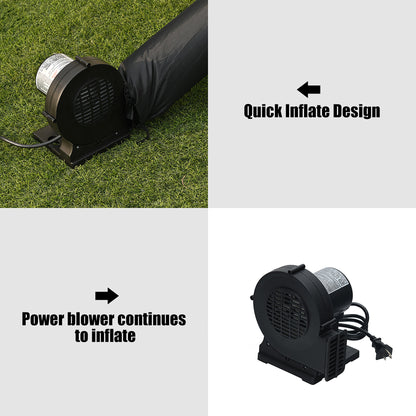 16FT Inflatable Projector Screen Outdoor Home Theater W/ Blower