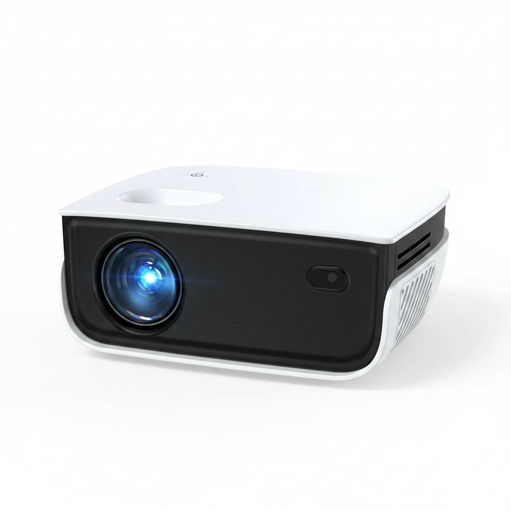 1080P Mini Projector with Bluetooth, Outdoor Movie Projector with Keystone Correction, up to 240'' Screen, Compatible with HDMI, TV Stick, Phone, PS5, USB for Home Theater & Gaming